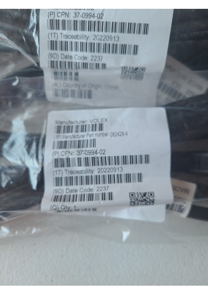 082428-4 37-0994-02 Dişi Erkek 3x1.0mm2 Kaliteli Uzatma Kablosu