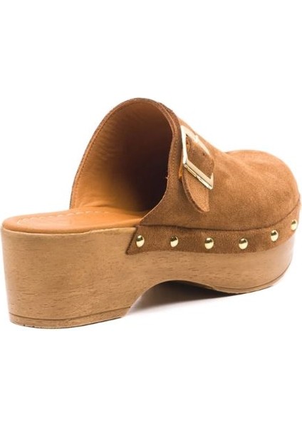 Kadın Hakiki Süet Deri Takunya Terlik 6220 indirimleri