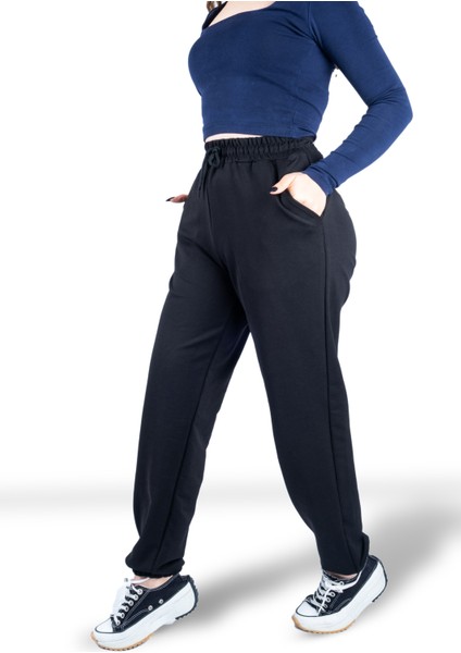 Eşofman Alt Viskon Kumaş Jogger Eşofman Alt