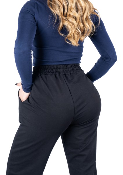Eşofman Alt Viskon Kumaş Jogger Eşofman Alt