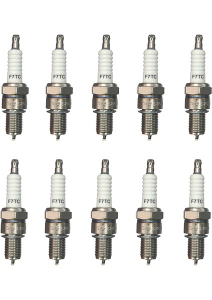 10 Adet Uzun Paso Buji 4 Zamanlı Benzinli Motorlar Için (Tırpan, Motorlu Testere)