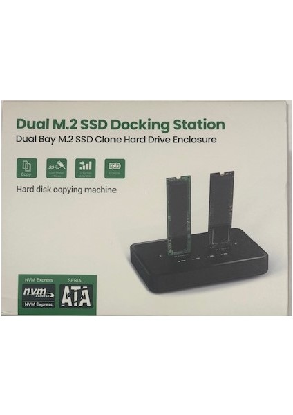 2 Port Nvme Docking 2 Port Ngff Docking 2 Port M2 SSD Docking