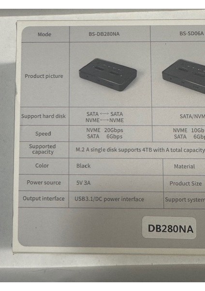 2 Port Nvme Docking 2 Port Ngff Docking 2 Port M2 SSD Docking