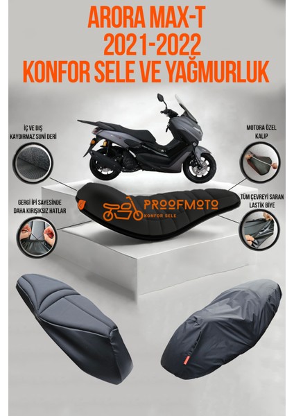 Arora Max-T (2021-2022) Konfor Sele ve Yağmurluk Kılıf