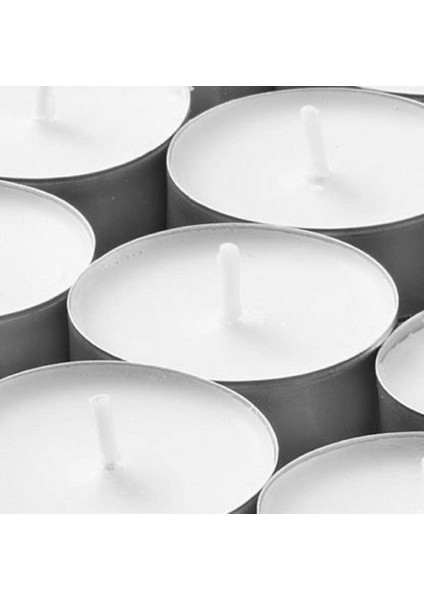 Tealight Beyaz Mum 50 Adet