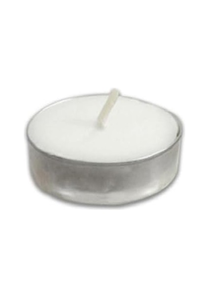 Tealight Beyaz Mum 50 Adet