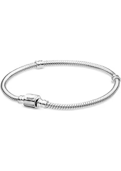Moments Silindir Klipsli 925 Ayar Gümüş Unisex Popüler Bileklik fiyatları
