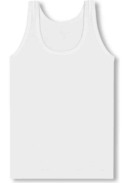 %95 Pamuklu Erkek Çocuk Likralı Penye Atlet Fanila Iç Çamaşır 4lü Set fiyatları