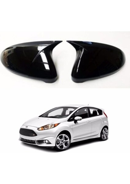 Ford Fiesta Batman Yarasa Ayna Kapağı Piano Black 2008-2017