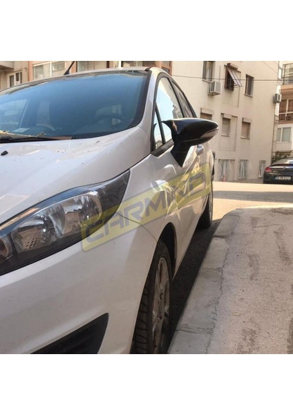 Ford Fiesta Batman Yarasa Ayna Kapağı Piano Black 2008-2017 modelleri