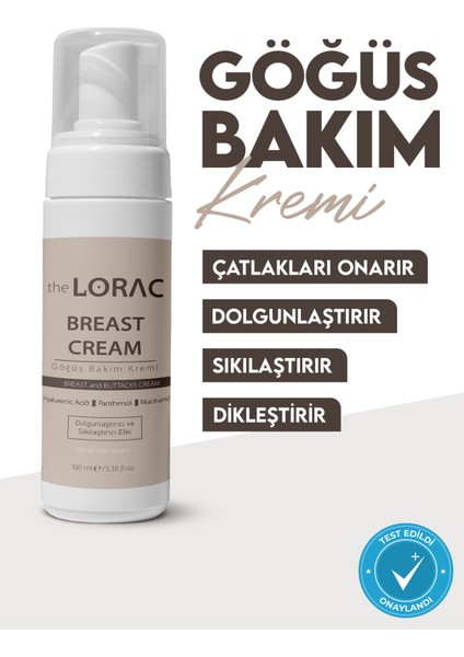 Gögüs Dikleştirici ve Bakım Kremi