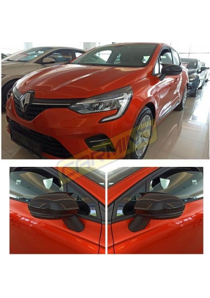Renault Clio 5 Batman Yarasa Ayna Kapağı Piano Black 2019- fiyatları
