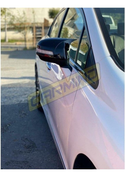 Honda Civic Fb7 Uyumlu Batman Yarasa Ayna Kapağı Piano Black 2012-2016 modelleri