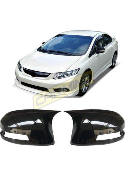 Honda Civic Fb7 Uyumlu Batman Yarasa Ayna Kapağı Piano Black 2012-2016 fırsatları