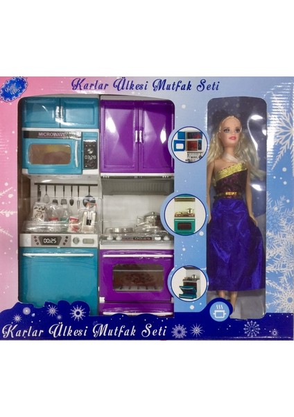 Karlar Ülkesi Mutfak Seti_1