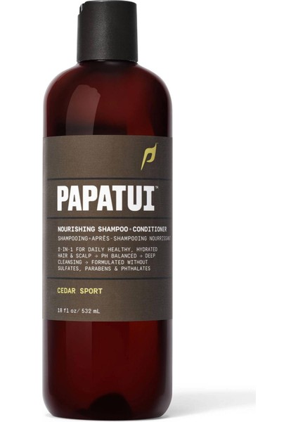 Cedar Sport 2'si 1 Arada Şampuan - Saç Kremi 532 ml