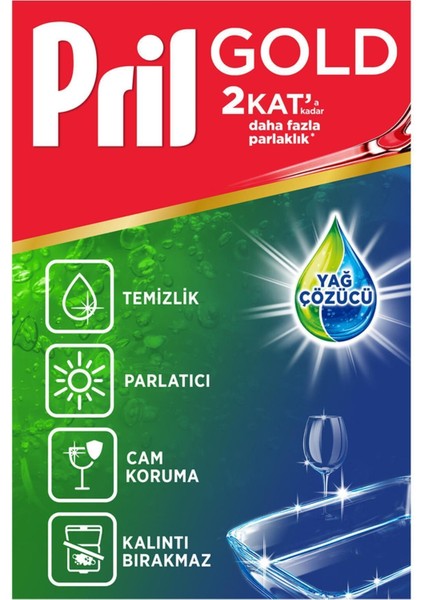 Excellence Duo Jel Bulaşık Makinesi Deterjanı 900 ml (50 Yıkama) Yağ Çözücü 2 Adet