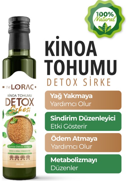 Doğal Ananaslı Kinoalı Sirkesi