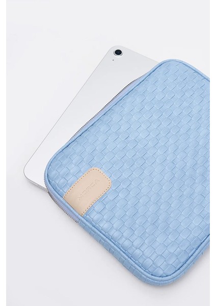 Ipad Air Pro & Matepad & Galaxy & Tablet Kılıfı 11\" Inç Hasır Mavi
