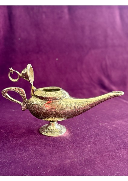 Pirinç Alaaddin Sihirli Lamba Obje , Hediyelik , Biblo , Süs Eşyası , Ev Dekorasyon fiyatları