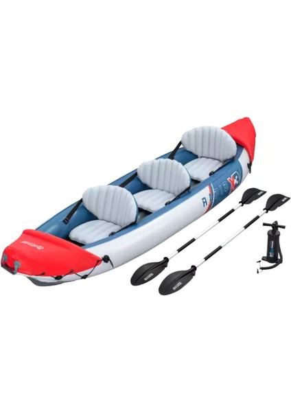 65132 Rapid X3 Hydroforce 3 Kişilik Şişme Kano 381x100cm