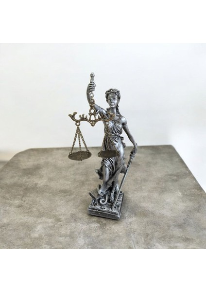 Adalet Tanrısı Themıs Heykeli 30 cm Mitolojik Heykel fiyatları