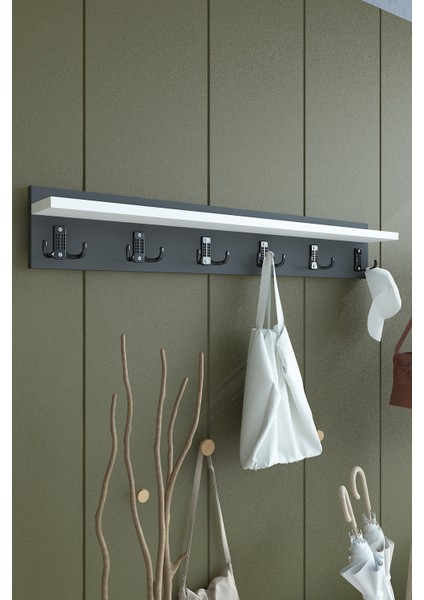 Portmanto Duvar Askılığı Elbise Askılığı ASKI-006-4-1 - 80 cm