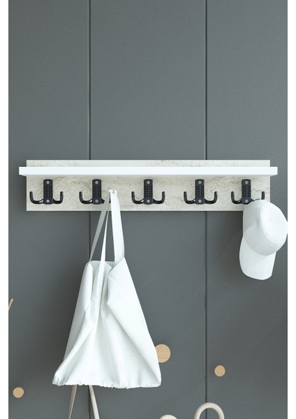 Portmanto Duvar Askılığı Elbise Askılığı ASKI-005-8-1 - 60 cm fiyatları