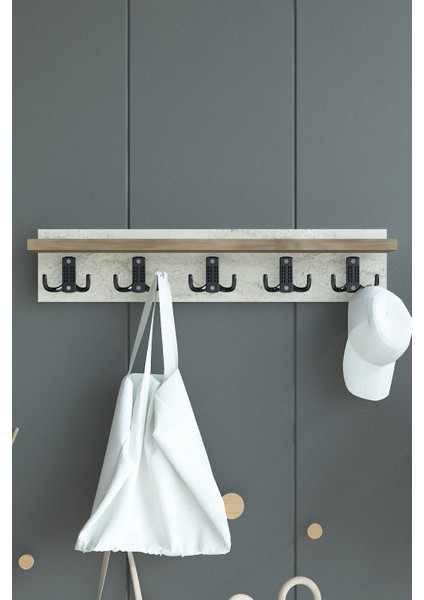 Portmanto Duvar Askılığı Elbise Askılığı ASKI-005-8-2 - 60 cm fiyatları