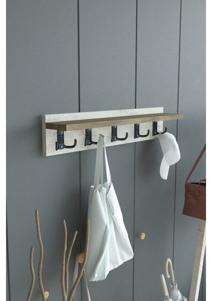 Portmanto Duvar Askılığı Elbise Askılığı ASKI-005-8-2 - 60 cm modelleri