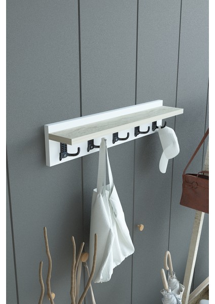Portmanto Duvar Askılığı Elbise Askılığı ASKI-005-1-8 - 60 cm modelleri