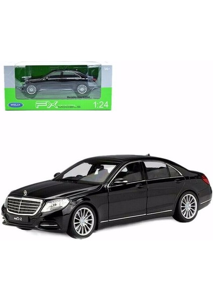 1/24 Ölçek Mercedes-Benz S Class Model Araba Siyah fiyatları