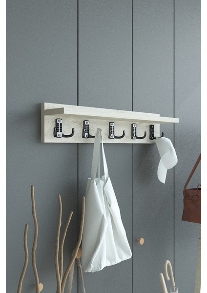 Portmanto Duvar Askılığı Elbise Askılığı ASKI-005-8-8 - 60 cm modelleri