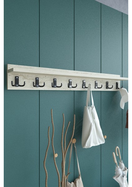 Portmanto Duvar Askılığı Elbise Askılığı ASKI-008-8-8 - 90 cm