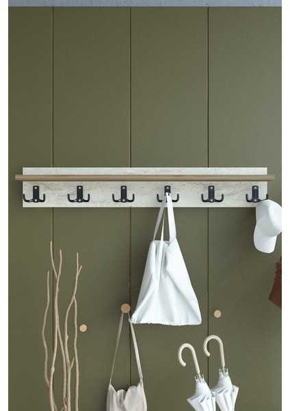 Portmanto Duvar Askılığı Elbise Askılığı ASKI-006-8-2 - 80 cm fiyatları