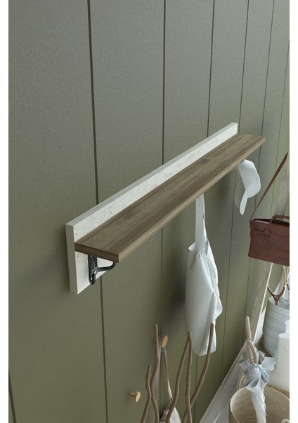 Portmanto Duvar Askılığı Elbise Askılığı ASKI-006-8-2 - 80 cm modelleri