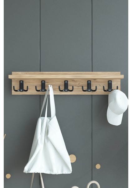 Portmanto Duvar Askılığı Elbise Askılığı ASKI-005-6-6 - 60 cm fiyatları