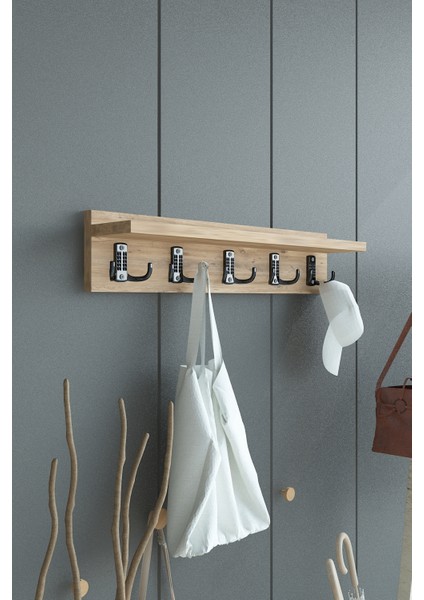 Portmanto Duvar Askılığı Elbise Askılığı ASKI-005-6-6 - 60 cm modelleri