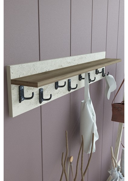 Portmanto Duvar Askılığı Elbise Askılığı ASKI-014-8-2 - 80 cm fiyatları