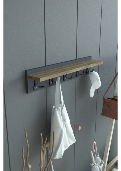 Portmanto Duvar Askılığı Elbise Askılığı ASKI-005-4-2 - 60 cm modelleri