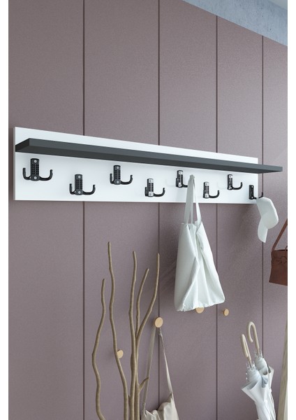 Portmanto Duvar Askılığı Elbise Askılığı ASKI-014-1-4 - 80 cm