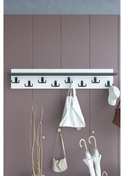 Portmanto Duvar Askılığı Elbise Askılığı ASKI-014-1-4 - 80 cm modelleri