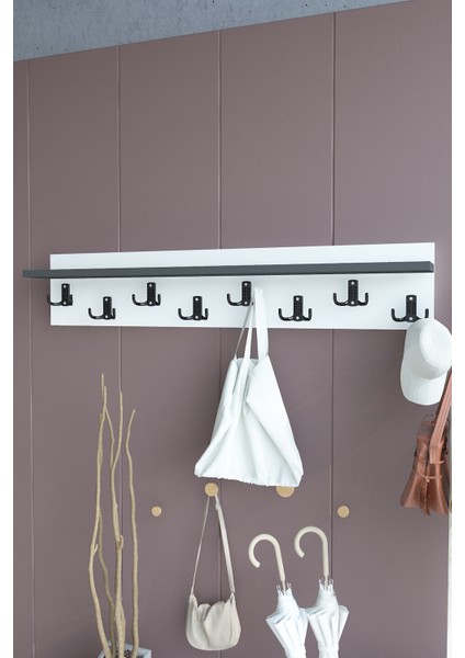 Portmanto Duvar Askılığı Elbise Askılığı ASKI-014-1-4 - 80 cm fırsatları