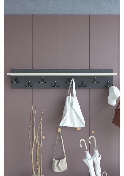 Portmanto Duvar Askılığı Elbise Askılığı ASKI-014-4-8 - 80 cm modelleri