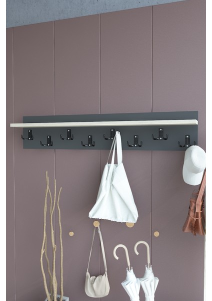 Portmanto Duvar Askılığı Elbise Askılığı ASKI-014-4-8 - 80 cm fırsatları