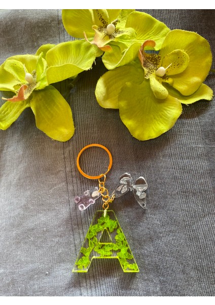 Taşlı A Harfi Anahtarlık [5 Renk Seçeneği] fiyatları