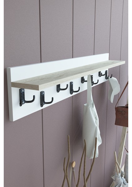 Portmanto Duvar Askılığı Elbise Askılığı ASKI-014-1-8 - 80 cm modelleri