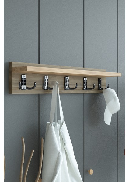 Portmanto Duvar Askılığı Elbise Askılığı ASKI-005-2-6 - 60 cm
