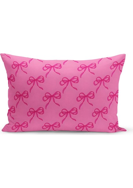 Fiyonklu Kiraz Serisi Çift Tarafı Dijital Baskılı 3'lü Kırlent Kılıfı Seti (Cherry With Bow) fırsatları