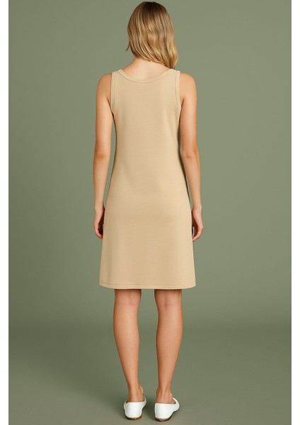 Modal Kumaş Rahat Kalıp Basic Günlük Elbise indirimleri